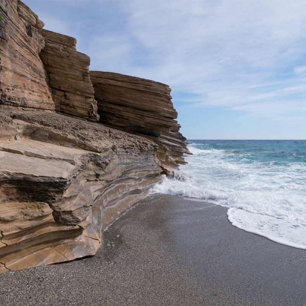 Triopetra beach rocks